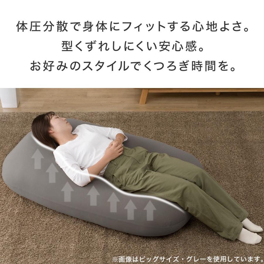 ニトリ ビーズクッション角丸 (ビッグ グレー) : ニトリ Yahoo ニトリ ビーズクッション角丸 (ビッグ グレー) : ニトリ Yahoo
