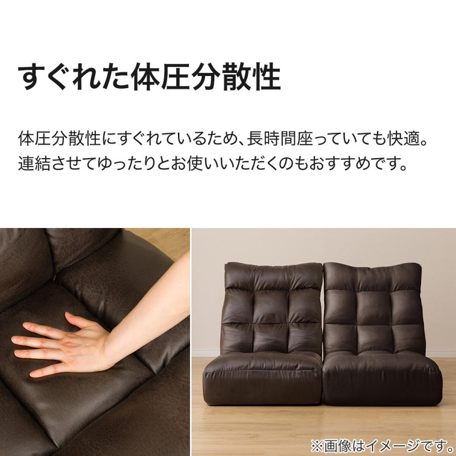 ニトリ つながるハイバックポケットコイル座椅子 ローソファ 1人 ニトリ つながるハイバックポケットコイル座椅子 ローソファ 1人