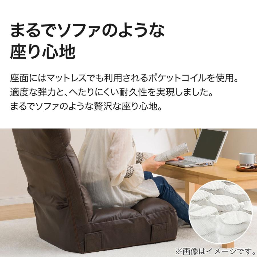 ニトリ つながるハイバックポケットコイル座椅子 ローソファ 1人 ニトリ つながるハイバックポケットコイル座椅子 ローソファ 1人