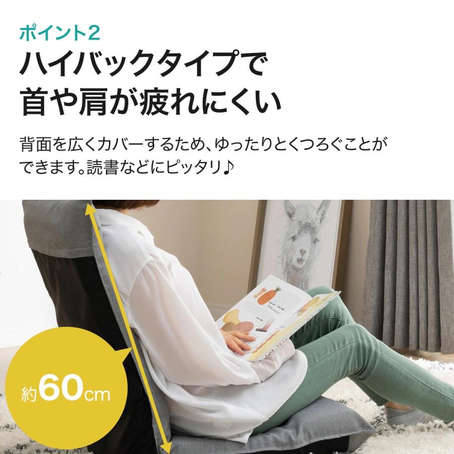 ニトリ ハイバック座椅子(LC-B03LIN GY)リクライニング座椅子 ニトリ ハイバック座椅子(LC-B03LIN GY)リクライニング座椅子