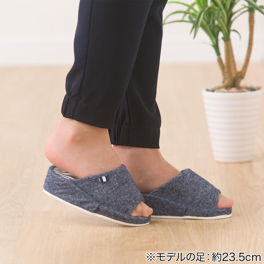 スリッパ ダイエット ストライプ Nv ニトリ 玄関先迄納品 ニトリ Yahoo 店 通販 Yahoo ショッピング