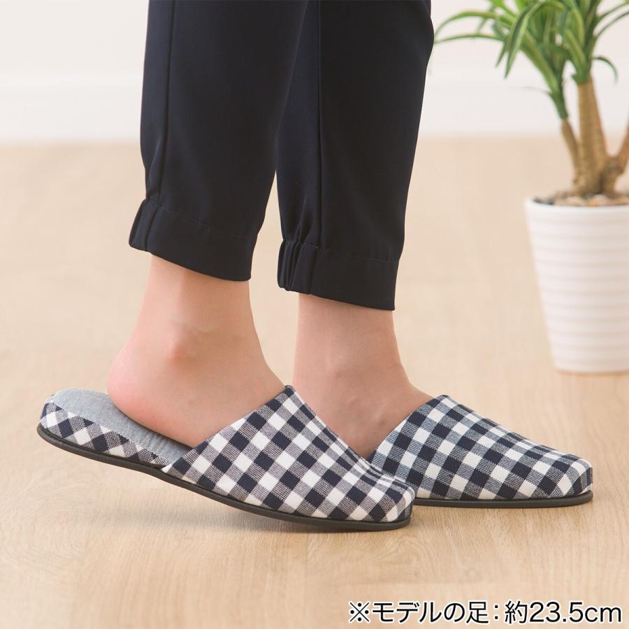 ニトリ スリッパ 4点セット(ツリコミチェックNV F) : ニトリ ニトリ スリッパ 4点セット(ツリコミチェックNV F) : ニトリ
