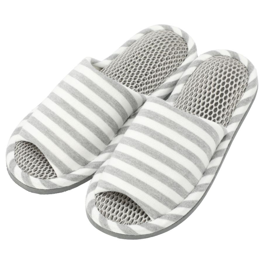スリッパ メッシュ I ボーダー Gy Ll ニトリ 玄関先迄納品 1年保証 ニトリ Yahoo 店 通販 Yahoo ショッピング