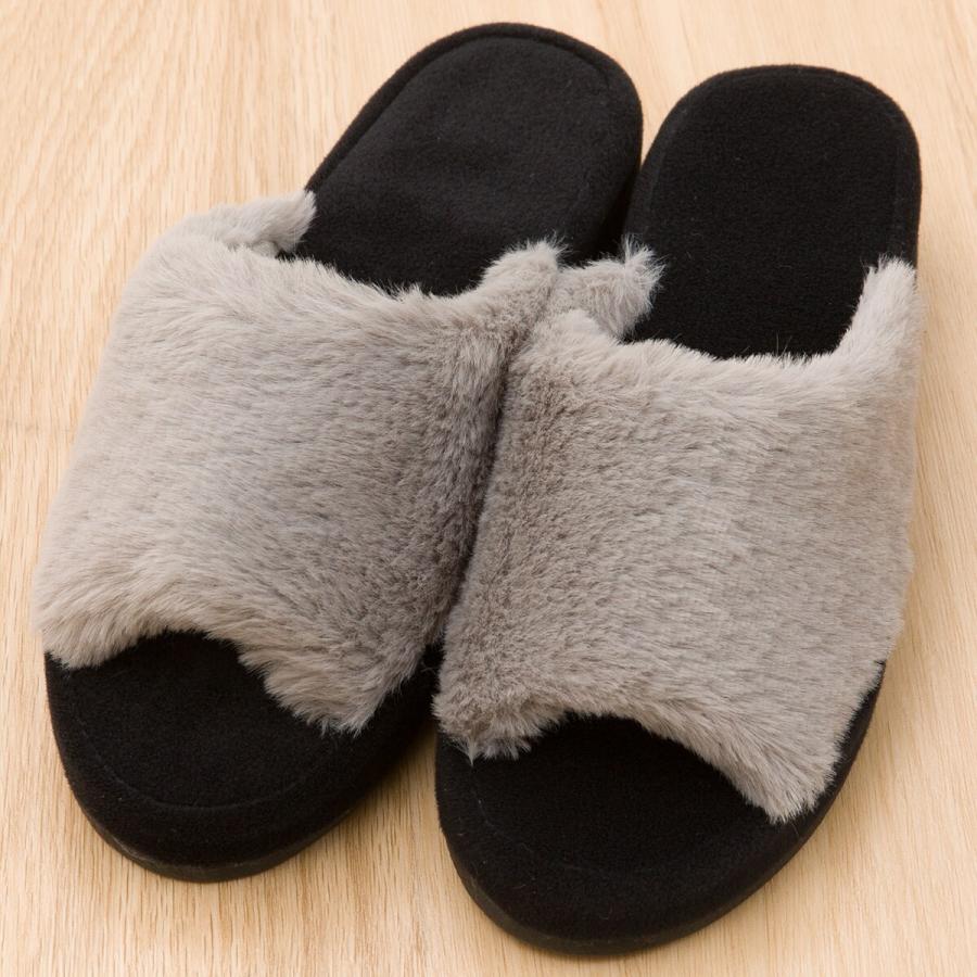 スリッパ ファーヒール I Gy M ニトリ 玄関先迄納品 1年保証 7823205 ニトリ Yahoo 店 通販 Yahoo ショッピング