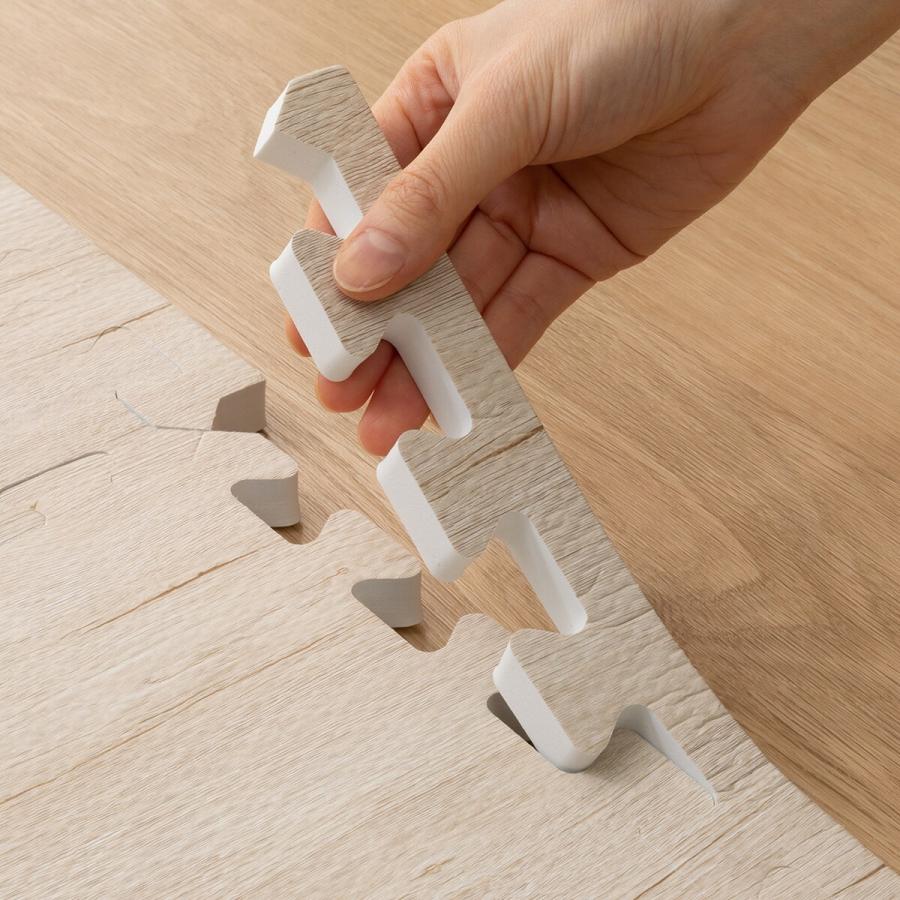 71 Off ニトリジョイントマット 木目調 30センチふち カーペット