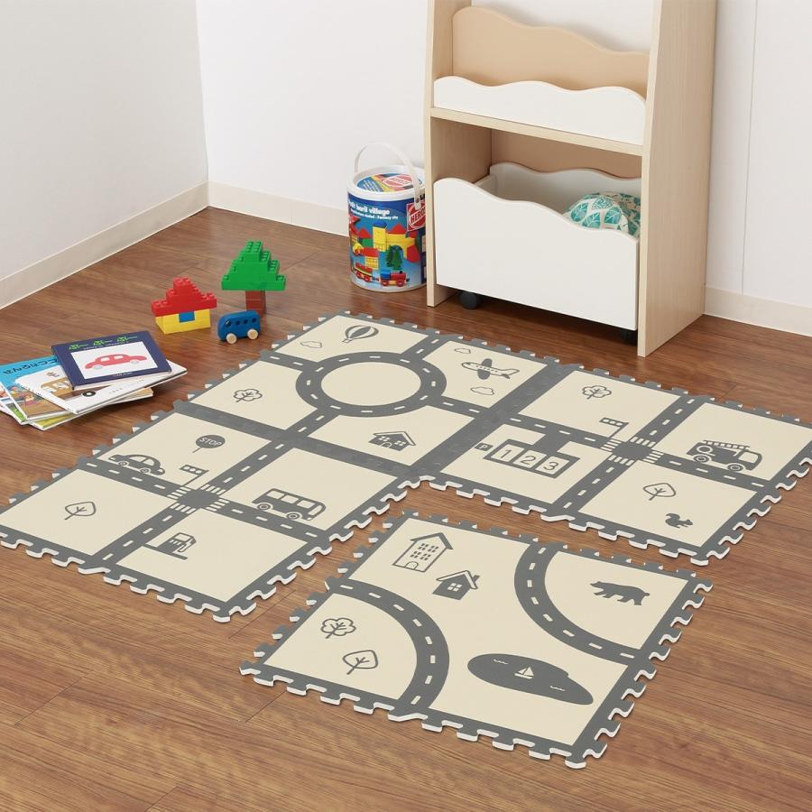 超歓迎された ｎパズルマット ４枚入り ストリート 4p ニトリ 玄関先迄納品 1年保証 Supplystudies Com