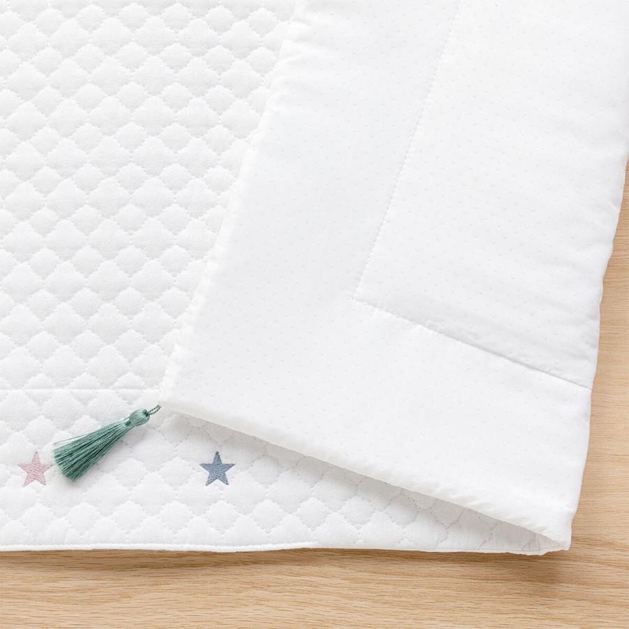 ニトリ（NITORI） 刺繍入りキルティングラグ(IB001 70x100) : ニトリ