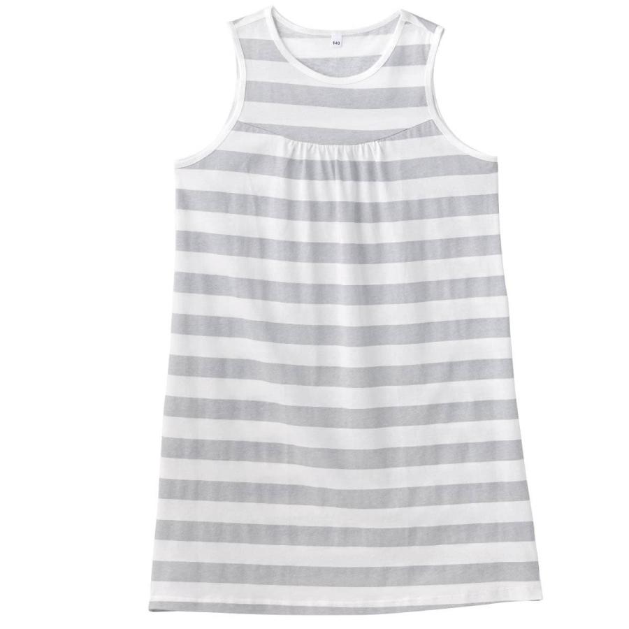 キッズ用ひんやりルームウェア ワンピース コットン シマ140 ニトリ 玄関先迄納品 1年保証 ニトリ Yahoo 店 通販 Yahoo ショッピング