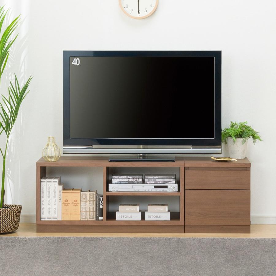 ニトリ ローボードTU01セット(ローボード90/サイドBOX 40引出し
