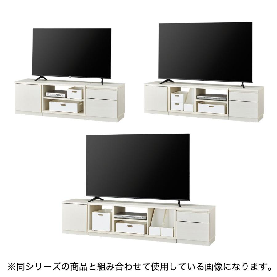 ニトリ ローボードTU01セット(ローボード60/サイドBOX 40扉 WW ニトリ ローボードTU01セット(ローボード60/サイドBOX 40扉 WW