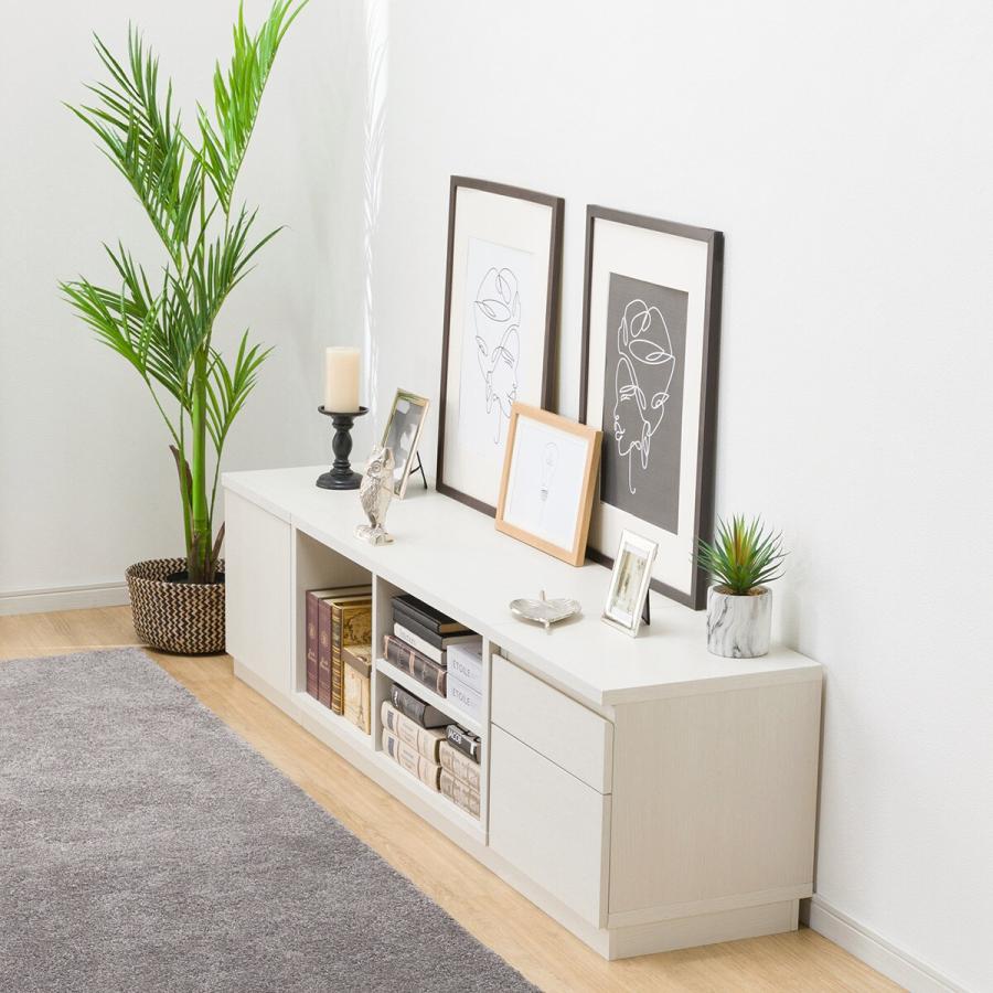 ニトリ ローボードTU01セット(ローボード90/サイドBOX 40扉