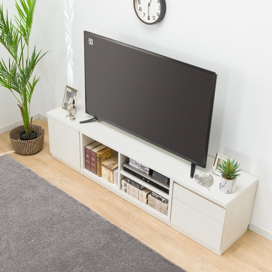 ニトリ ローボードTU01セット(ローボード90/サイドBOX 40扉