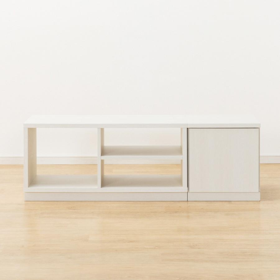 ニトリ（NITORI） ローボードTU01セット(ローボード90/サイドBOX 40扉