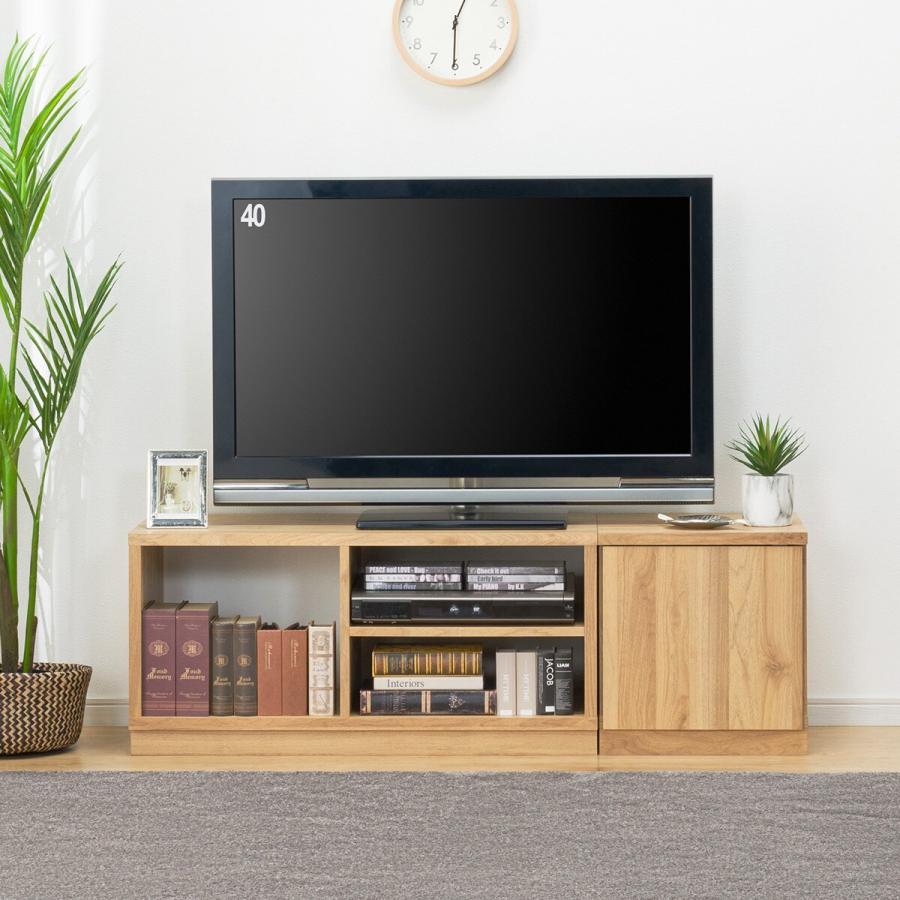 ニトリ（NITORI） ローボードTU01セット(ローボード90/サイドBOX 40扉