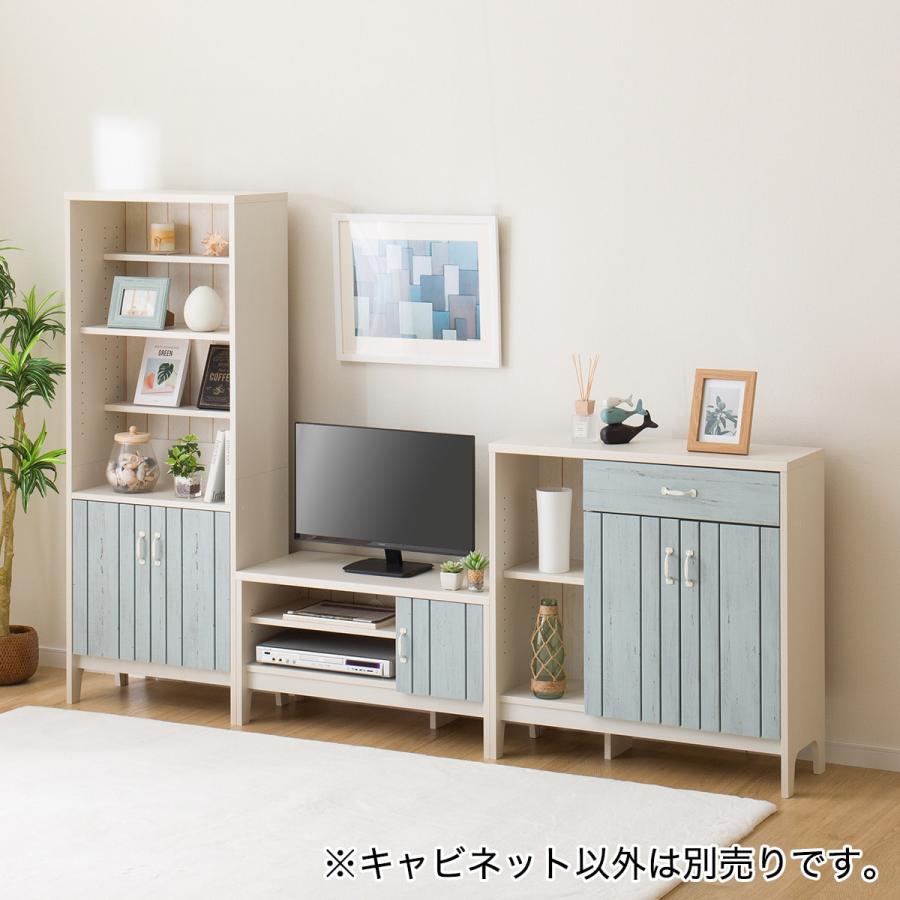 ニトリマリーナ キャビネット ニトリ キャビネット(マリーナ 8585DH NA&WW) サイドボード