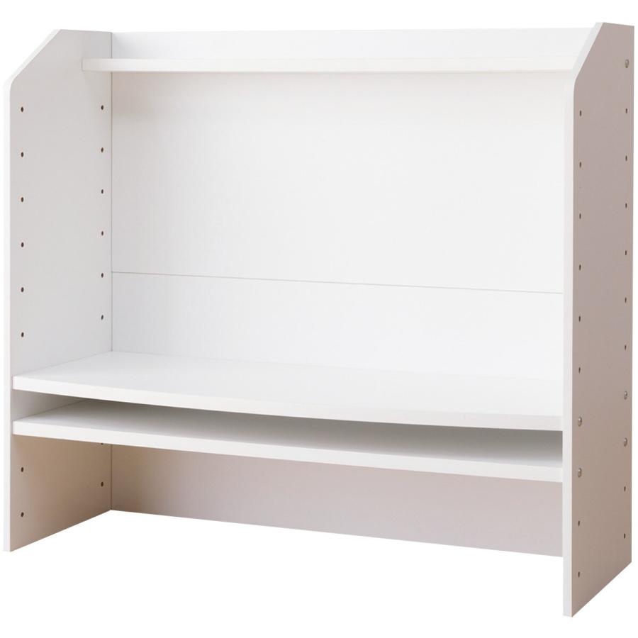 ニトリ（NITORI） 棚にもなるキッズデスク(セルフル ホワイト