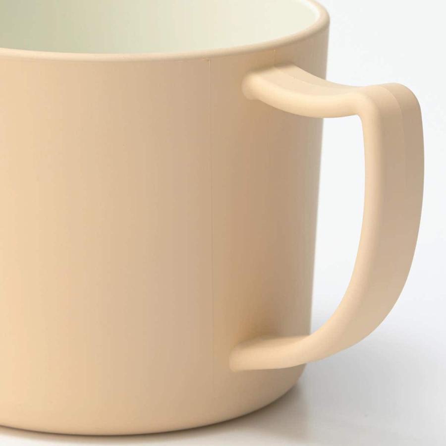 ニトリ（NITORI） マジかる撥水滑り止め付マグカップ(ベージュ
