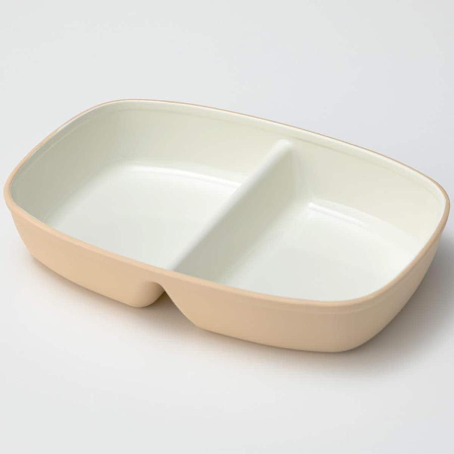 マジカル撥水滑り止め付二つ仕切り皿 ベージュ ニトリ 玄関先迄納品 ニトリ Yahoo 店 通販 Yahoo ショッピング