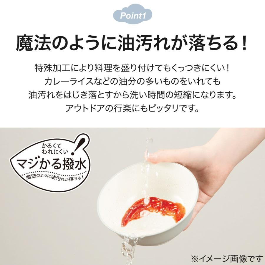 マジかる撥水滑り止め付二つ仕切り皿(ライトグレー) ニトリ 『玄関先迄納品』|nitori-net|07