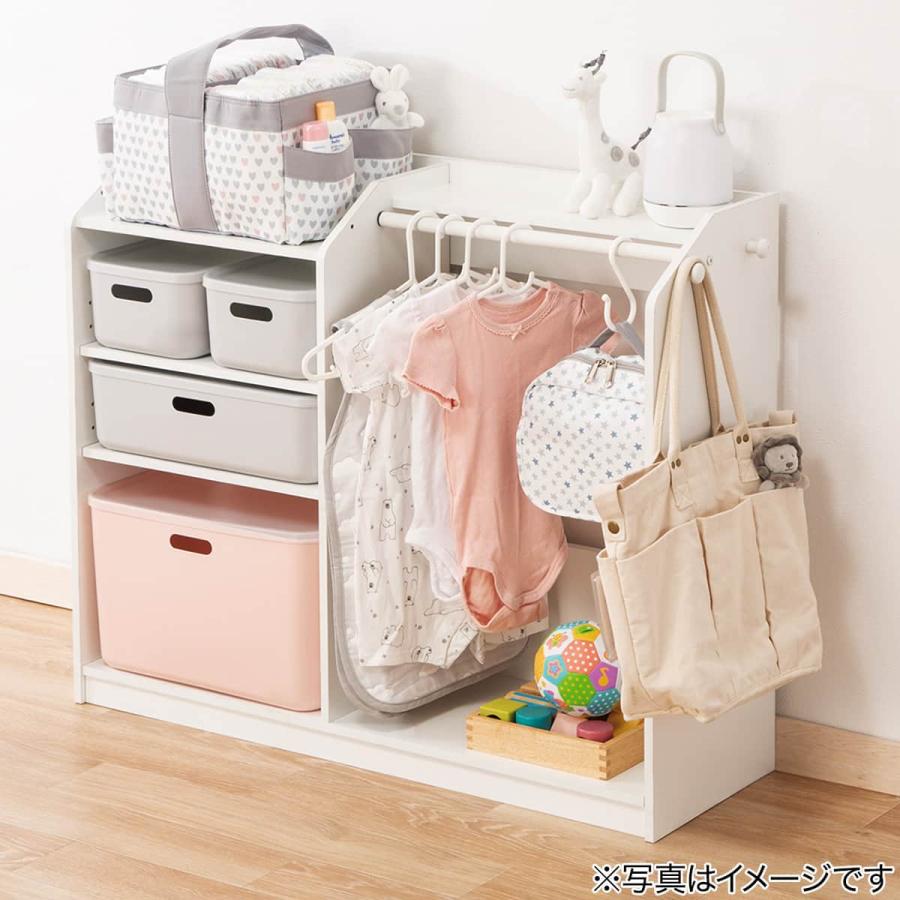 【新着商品】ニトリ キッズ ハンガーラック セルフル ホワイト NITORI 8 ニトリ（NITORI） キッズハンガーラック(セルフル ホワイト) : ニトリ