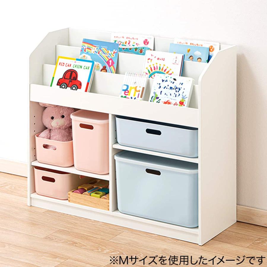 ニトリ　本棚　子供本棚　ラック ニトリ : ホワイト) S キッズ絵本ラック(セルフル ニトリ（NITORI） 本棚・本収納