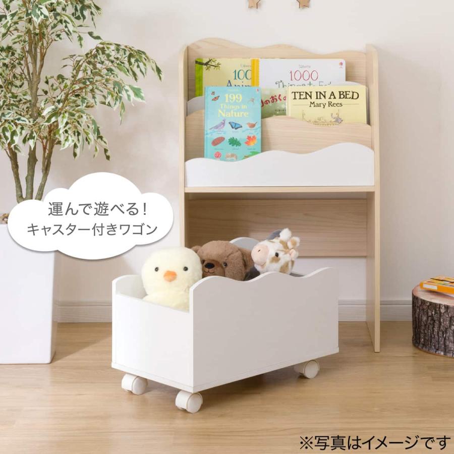 ニトリ（NITORI） キッズ収納ラック(ミア3 S ナチュラル) : ニトリ