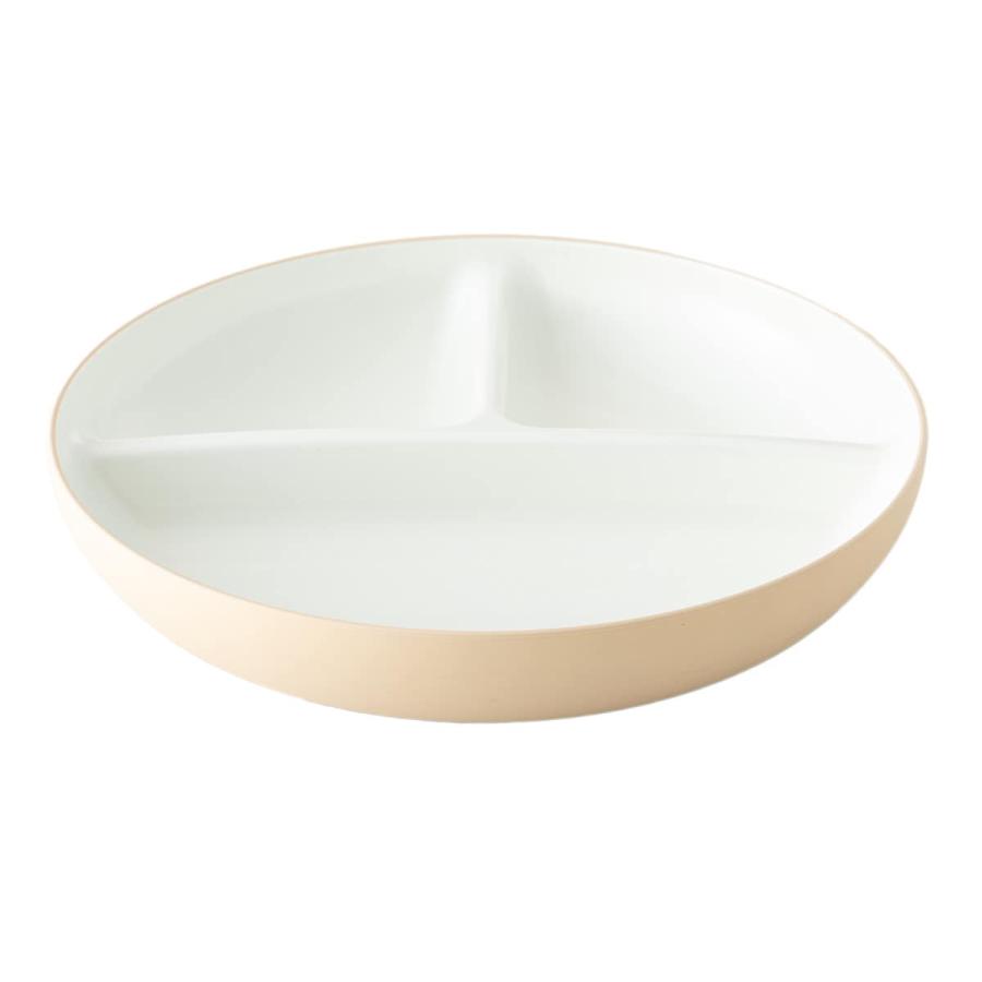 ニトリ（NITORI） マジかる撥水 滑り止め付ランチプレート(ベージュ