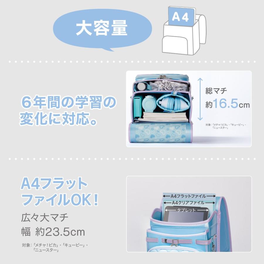 ニトリ（NITORI） Newstar わんぱく組 ランドセル(WPGNBD ホワイト