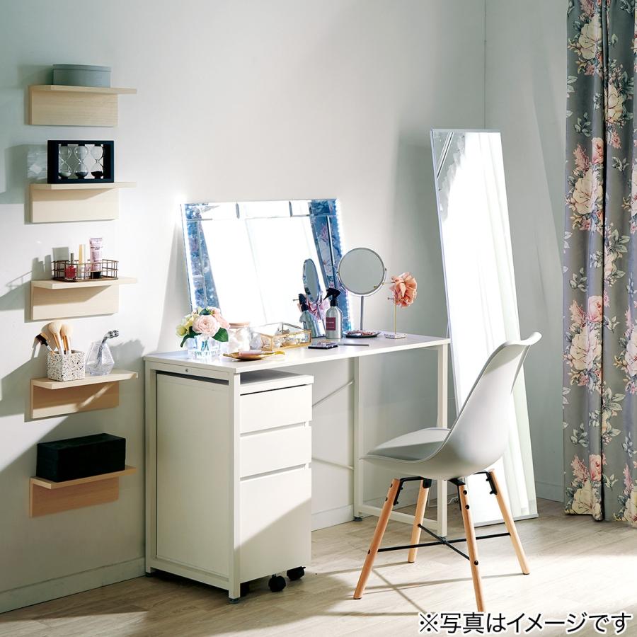 ニトリ ノンフレームスタンドミラー インペリア 鏡 ミラー