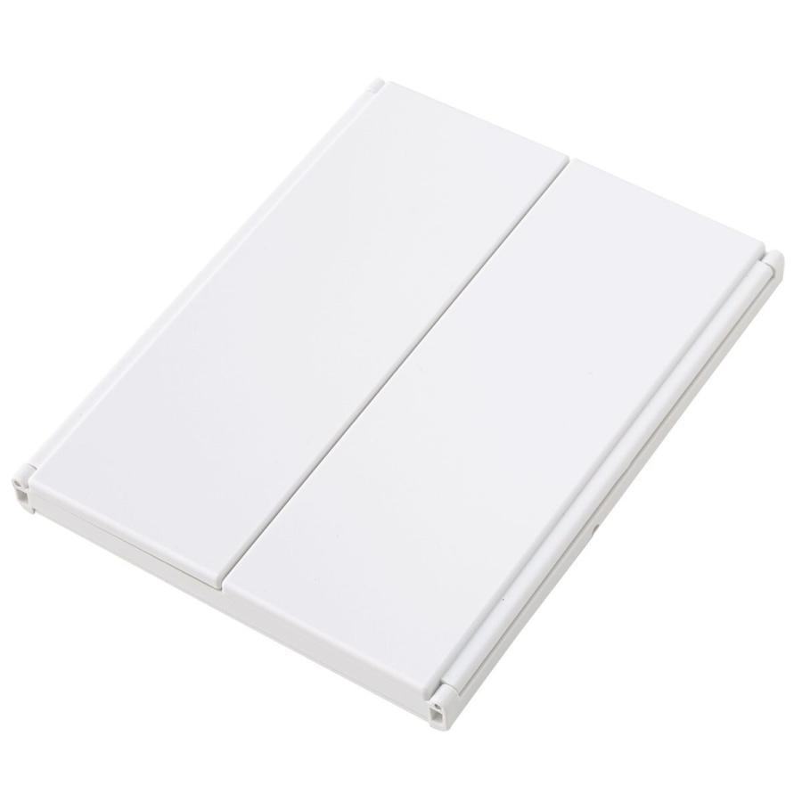 ニトリ（NITORI） LEDライト付き コンパクトミラー(ホワイト) 鏡