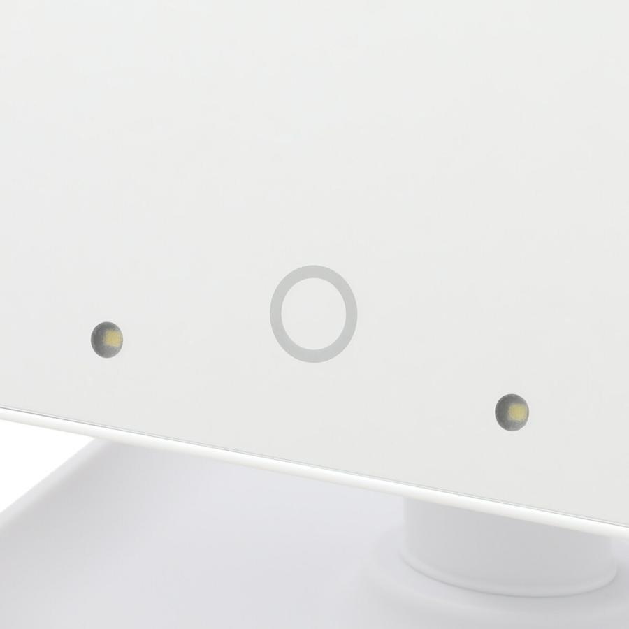 ニトリ（NITORI） LED3面テーブルミラー ピエリ(ホワイト) 鏡 ミラー