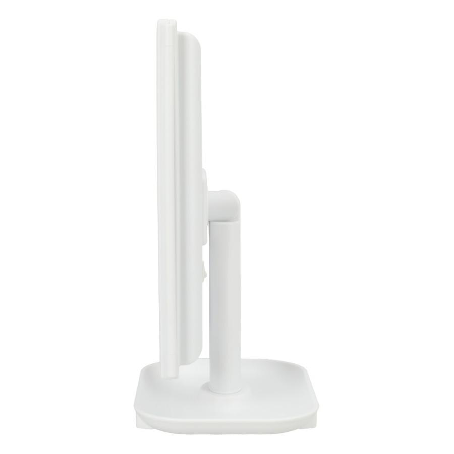 ニトリ（NITORI） LED3面テーブルミラー ピエリ(ホワイト) 鏡 ミラー