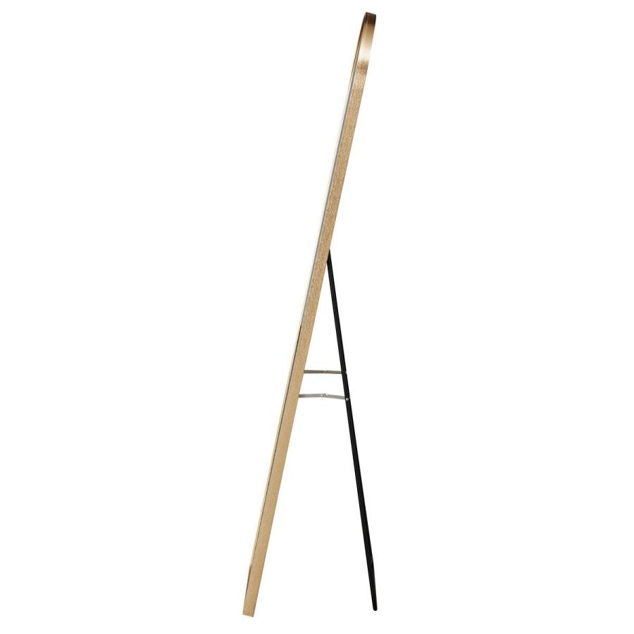 ニトリ アーチ型スタンドミラー(ゴールド 002IT) : ニトリ Yahoo