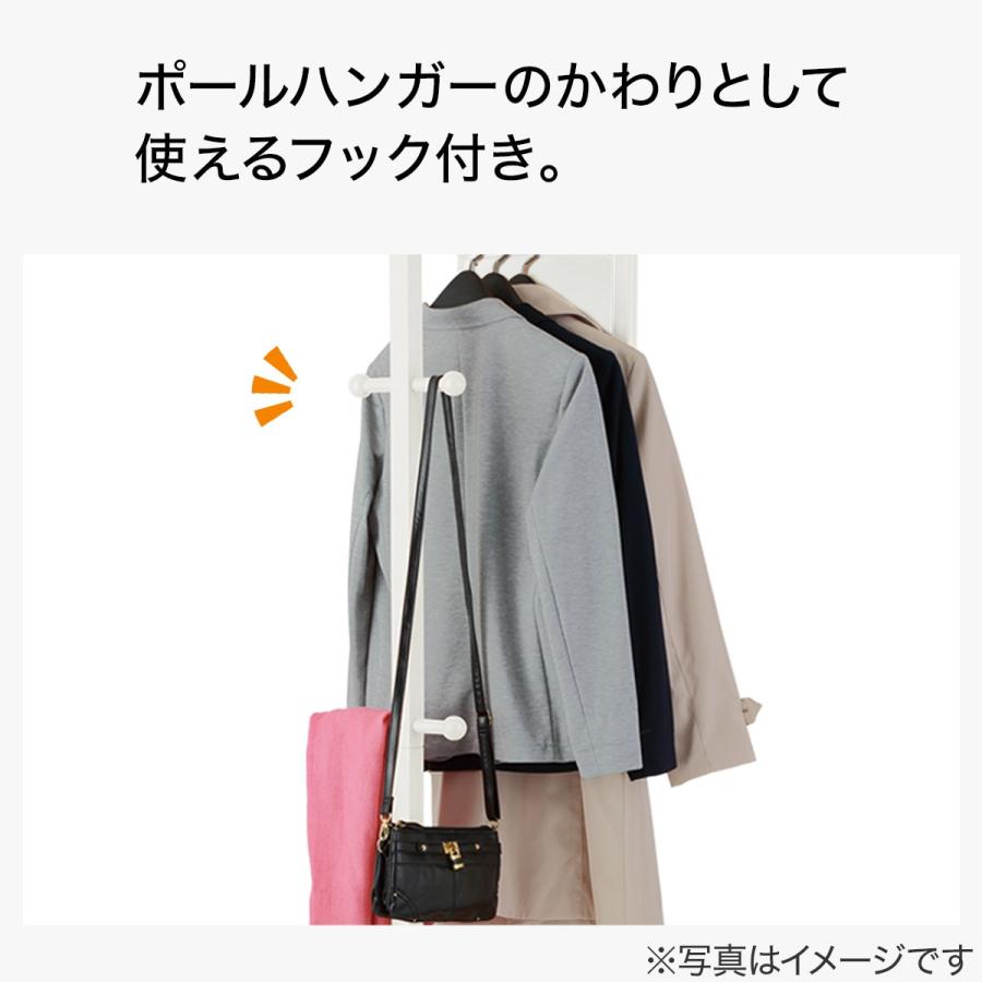 ハンガーラック付き　スタンドミラー Amazon｜JOOHY ハンガーラック ミラー付き 姿見 全身鏡 回転