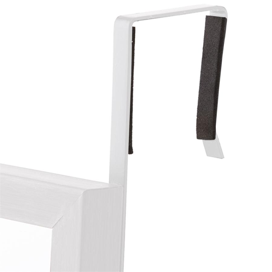 ニトリ ドア掛けミラー 高さ120cm(ホワイト) 鏡 ミラー スタンド