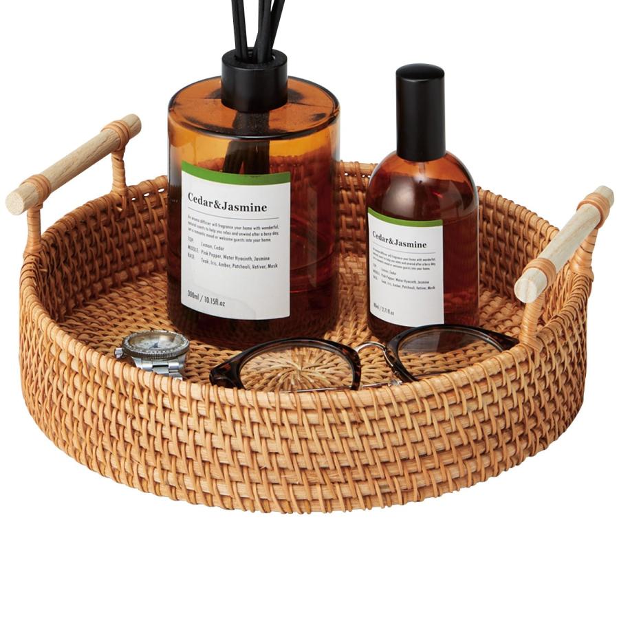 ニトリ ラタン ケース 6個セット ラタンバスケット レギュラー ナチュラル | ニトリネット【公式