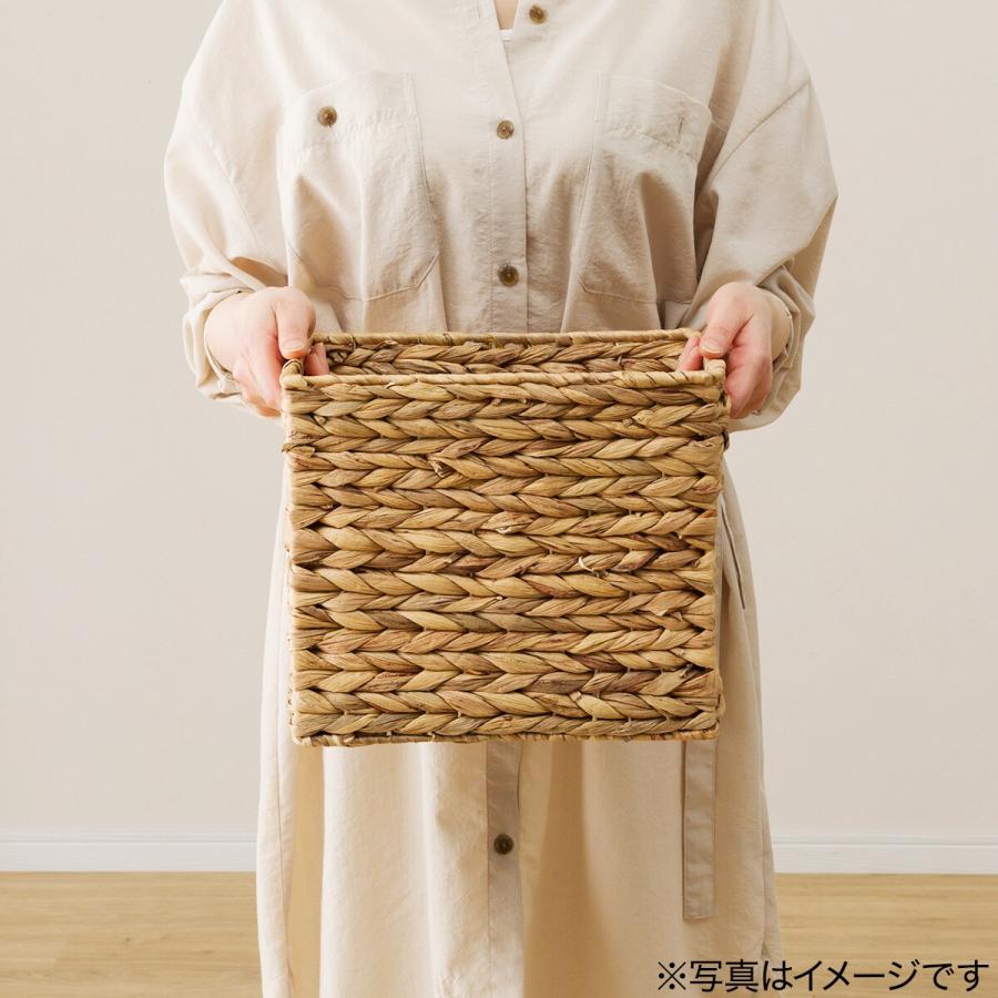 ニトリ（NITORI） 自然素材バスケット たて型ハーフ : ニトリ Yahoo!店