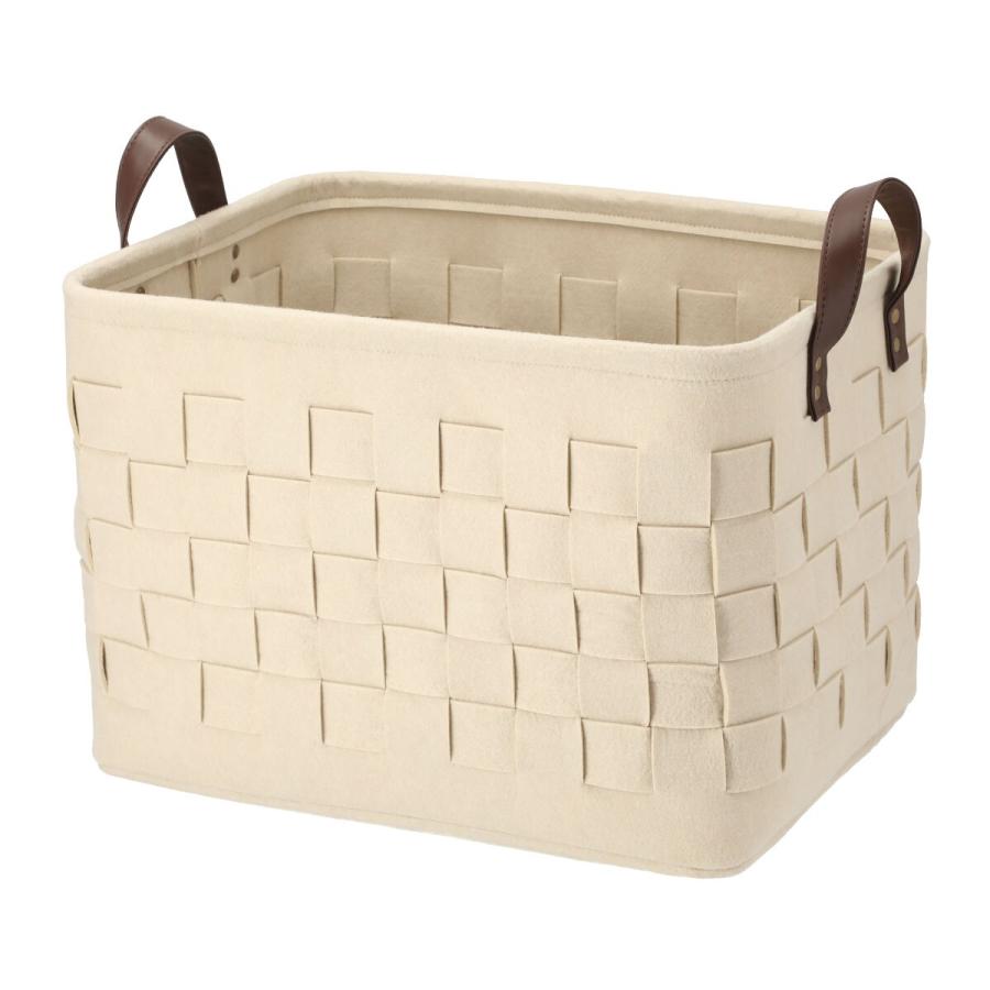 ニトリ バスケット フェルクロス(ベージュ) : ニトリ Yahoo!店 - 通販