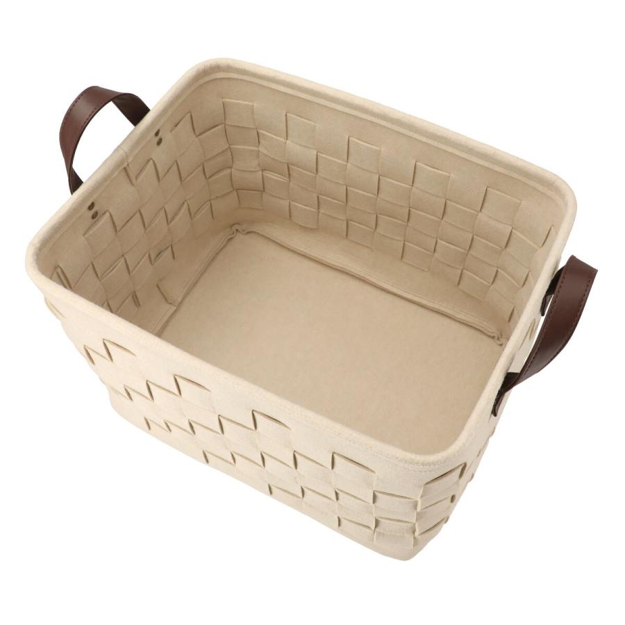 ニトリ バスケット フェルクロス(ベージュ) : ニトリ Yahoo!店 - 通販
