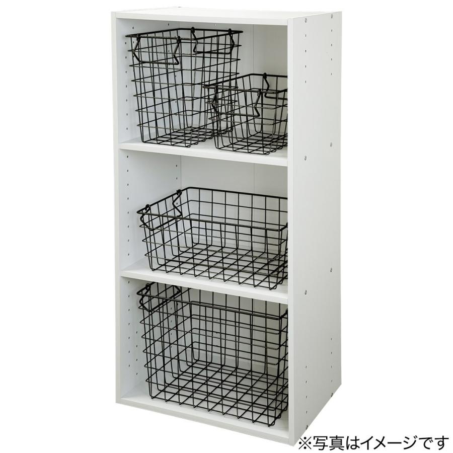 ニトリ（NITORI） 積み重ねできるワイヤーバスケット クォーター
