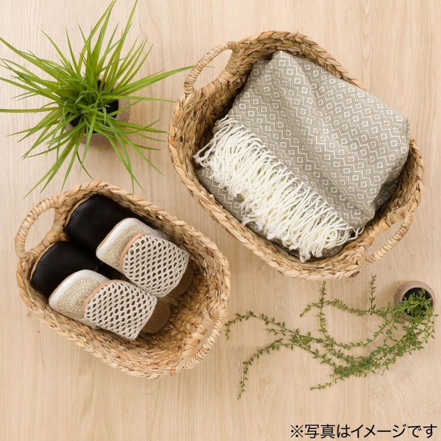 ニトリ　天然素材の収納バスケットセット ニトリ（NITORI） 自然素材バスケット たて型ハーフ : ニトリ Yahoo!店