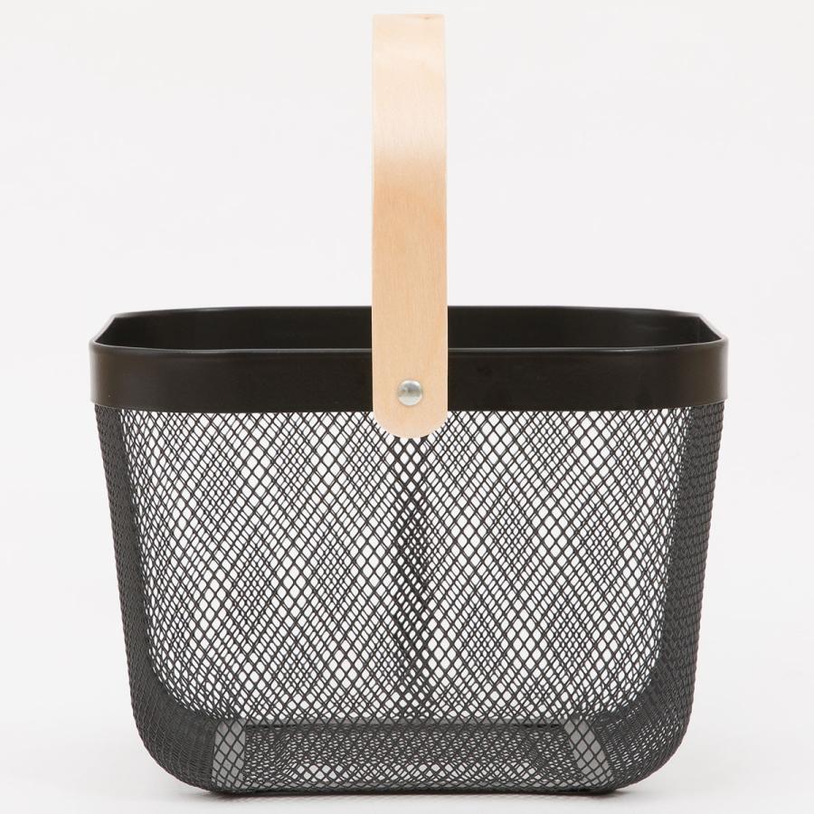 籠　バスケット スチールワイヤーバスケット 角型 : 100円雑貨&日用品卸-BABABA