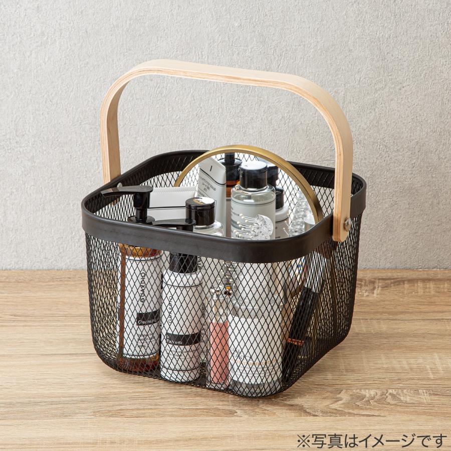 籠　バスケット スチールワイヤーバスケット 角型 : 100円雑貨&日用品卸-BABABA