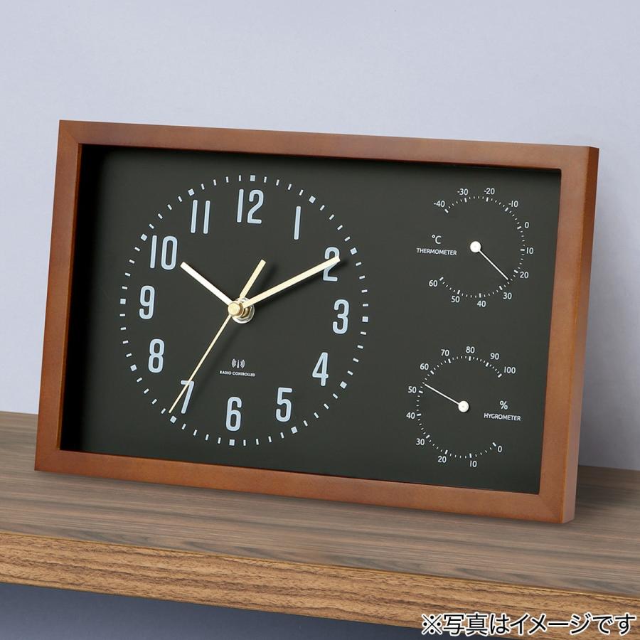 電波 ステップ秒針 温湿度計付き 掛け置き兼用時計 プラテリrst Th Br ブラウン ニトリ 玄関先迄納品 1年保証 ニトリ Yahoo 店 通販 Yahoo ショッピング