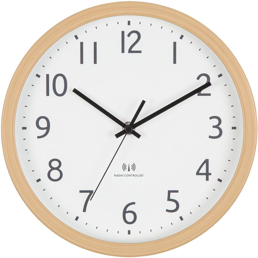 電波置時計 象嵌タイプクリスタル 高さ26cm 美品 ニトリ（NITORI） 電波ステップ秒針掛け置き兼用時計 フォーレ