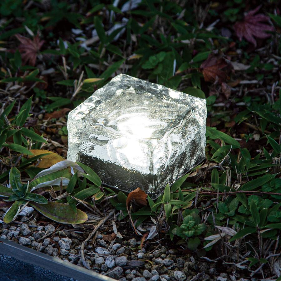 ソーラーライト(ガラスブロック S01ST) ニトリ 8221041ニトリ Yahoo!店 通販 Yahoo!ショッピング