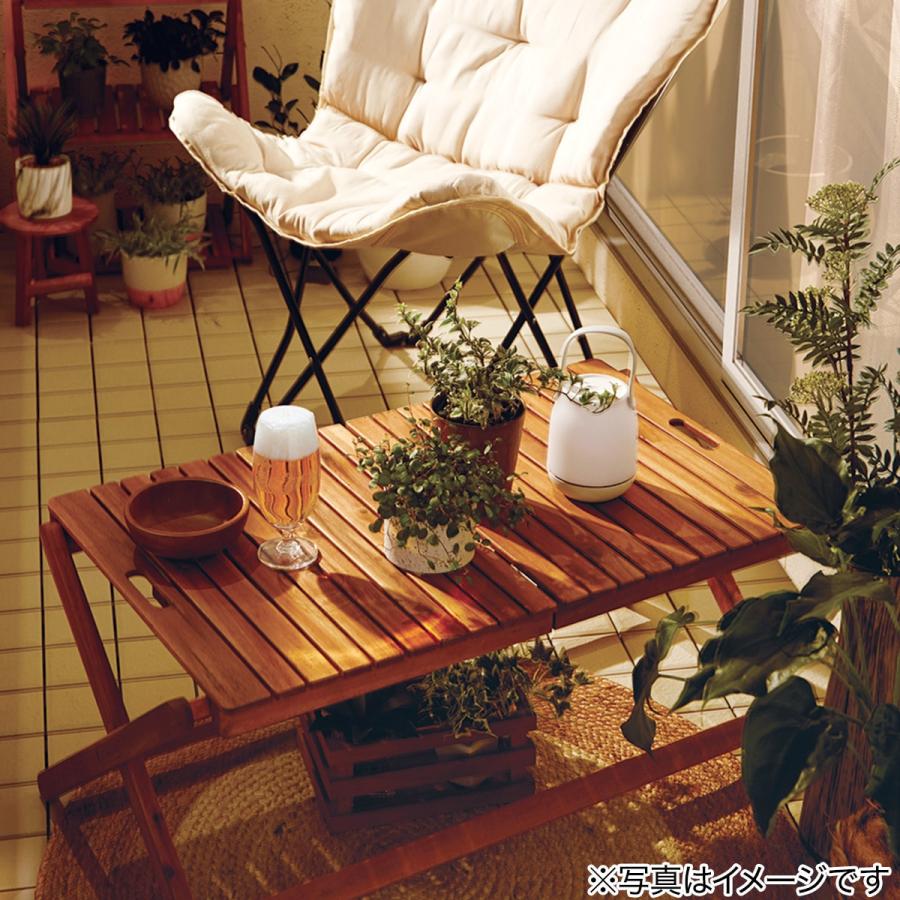 ニトリ（NITORI） アイビーポット ホワイトグリーン(F201-80A/90