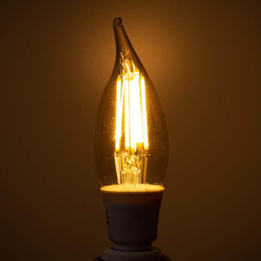LEDフィラメントレトロ電球 E17 40W相当(LDF3CGE17FK) ニトリ :8371088