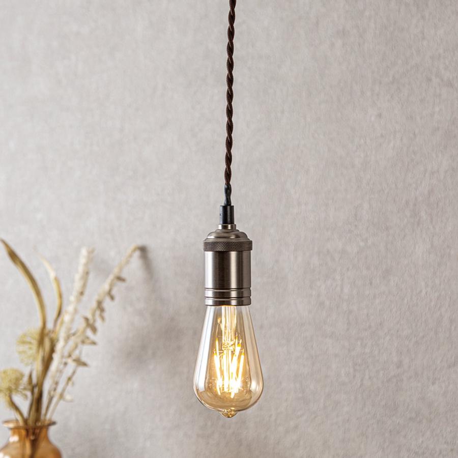 ニトリ（NITORI） 1灯ペンダントソケット(178P-1 シルバー) : ニトリ