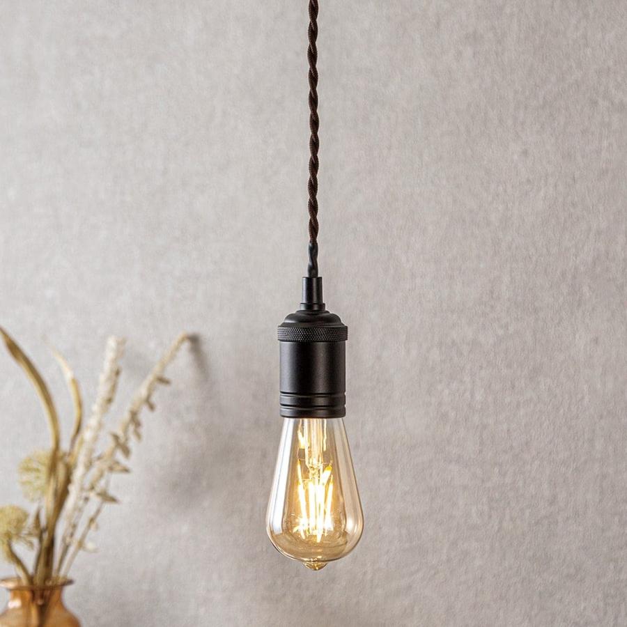 ニトリ（NITORI） 1灯ペンダントソケット(178P-1 ブラック) : ニトリ